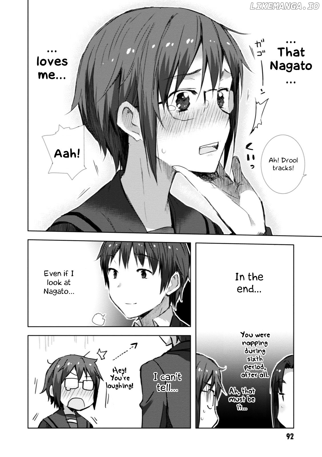 Nagato Yuki-chan no Shoushitsu chapter 55 - page 7