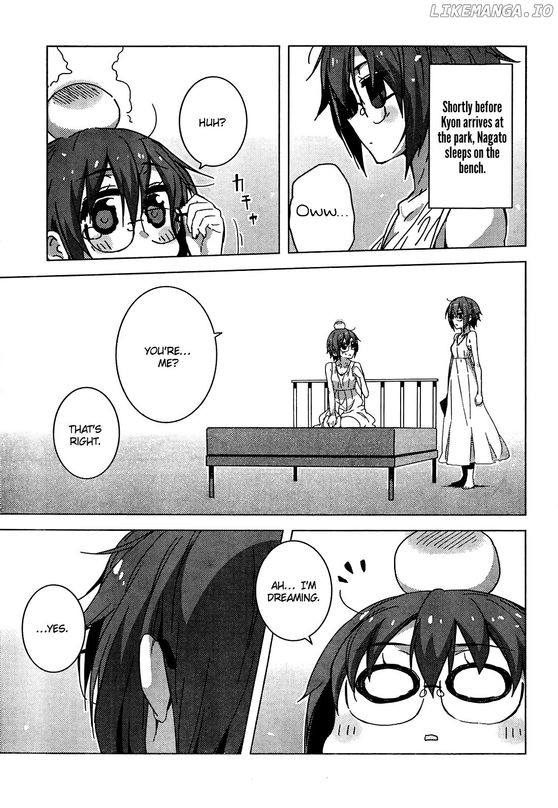 Nagato Yuki-chan no Shoushitsu chapter 34 - page 3