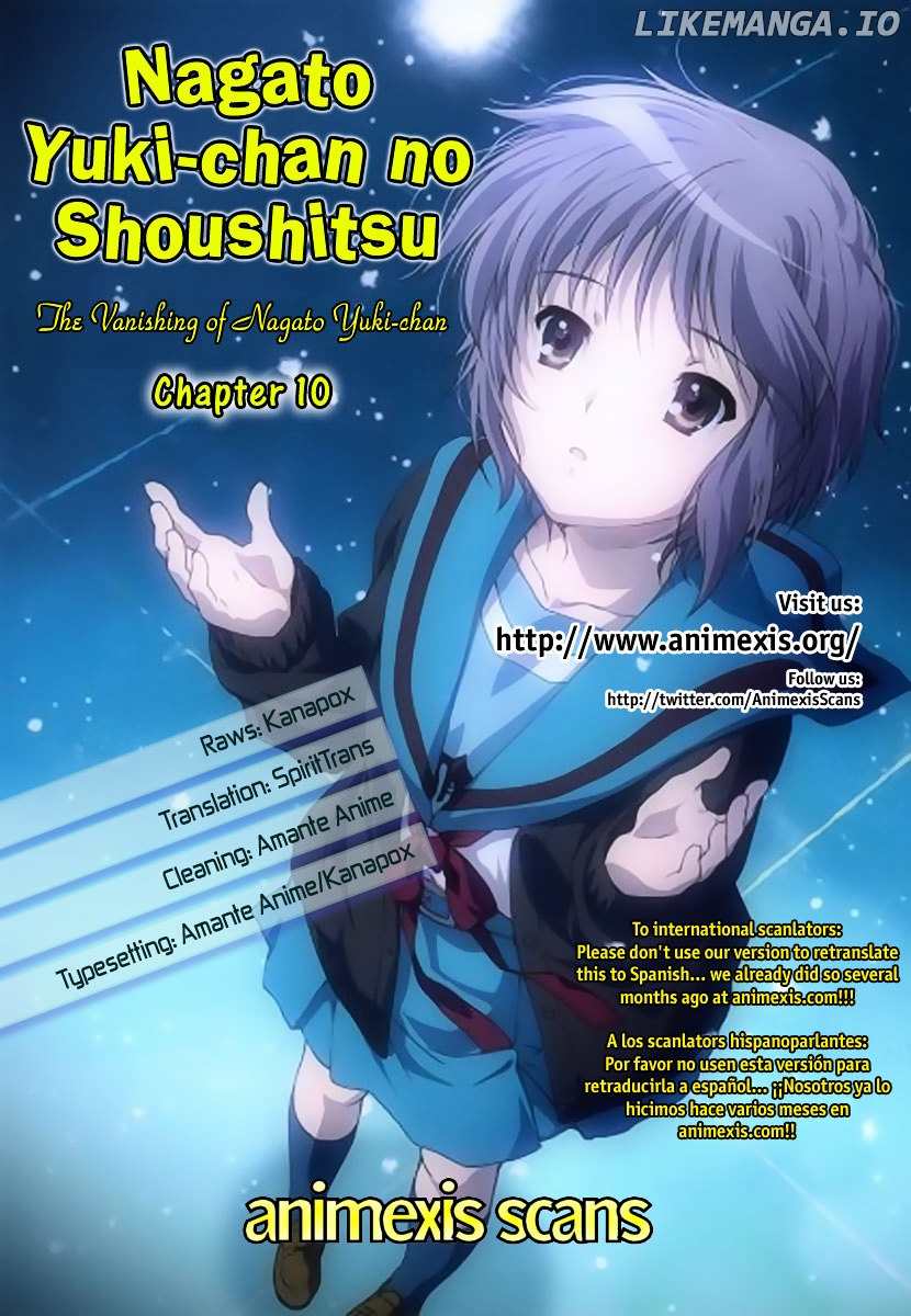 Nagato Yuki-chan no Shoushitsu chapter 10 - page 1