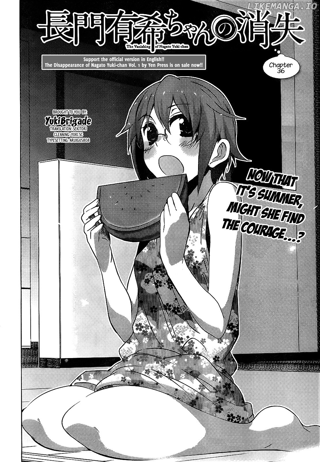 Nagato Yuki-chan no Shoushitsu chapter 36 - page 26