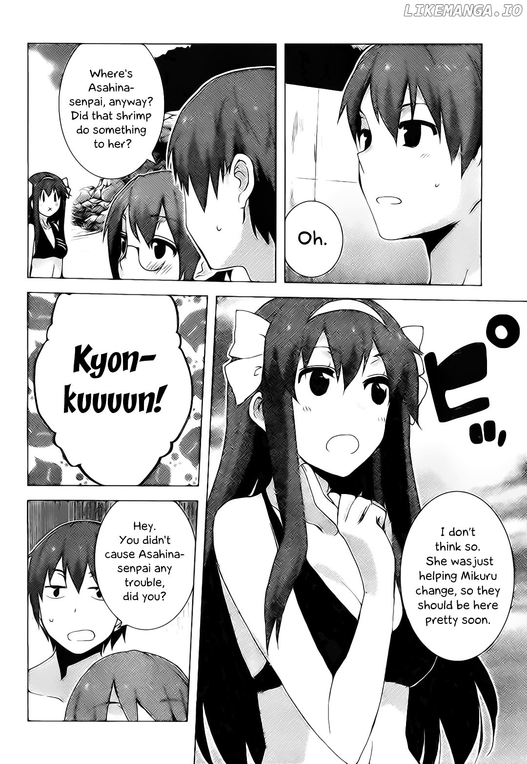 Nagato Yuki-chan no Shoushitsu chapter 36 - page 8