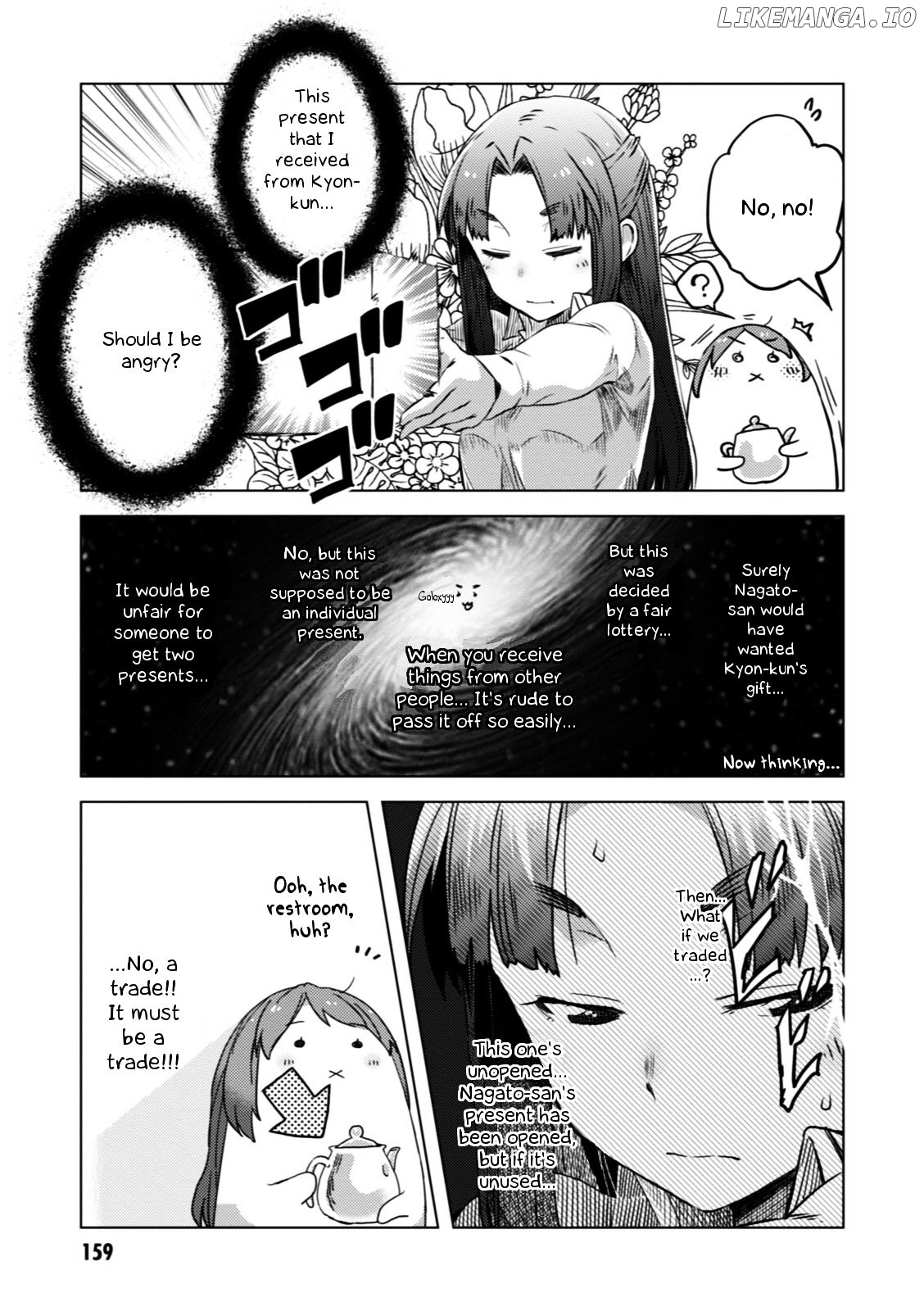 Nagato Yuki-chan no Shoushitsu chapter 57.5 - page 9
