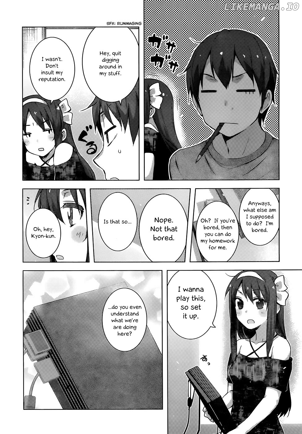 Nagato Yuki-chan no Shoushitsu chapter 38 - page 7