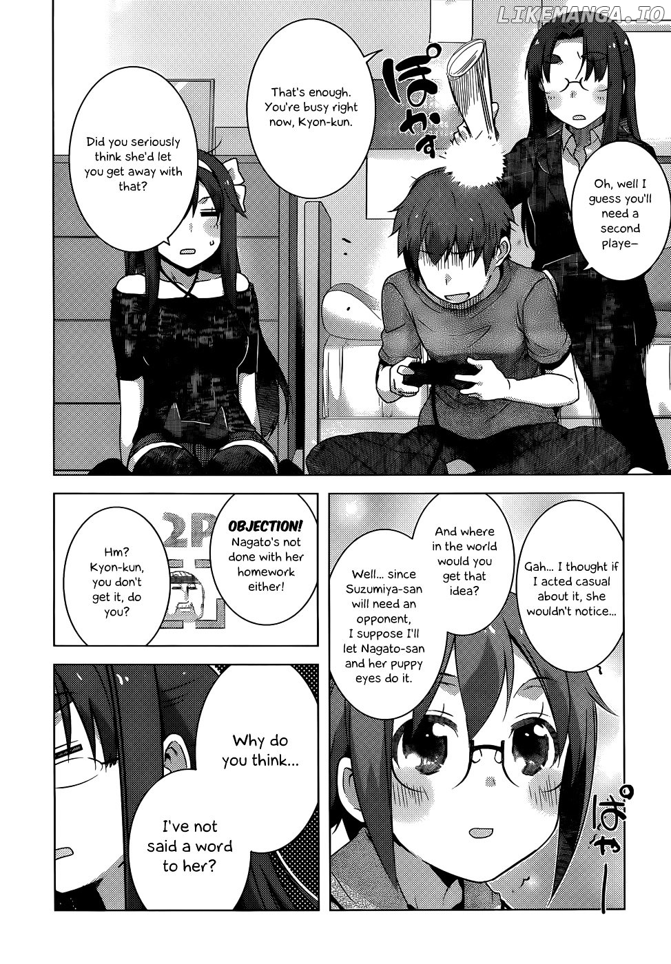 Nagato Yuki-chan no Shoushitsu chapter 38 - page 9