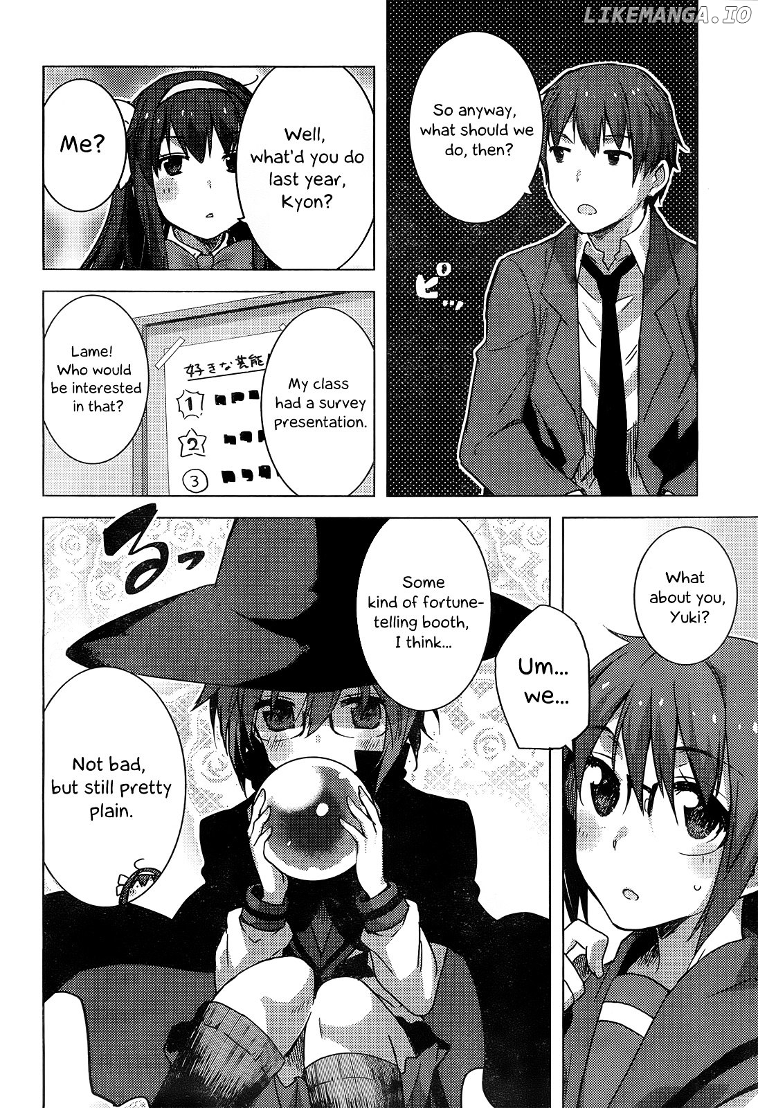 Nagato Yuki-chan no Shoushitsu chapter 41 - page 8