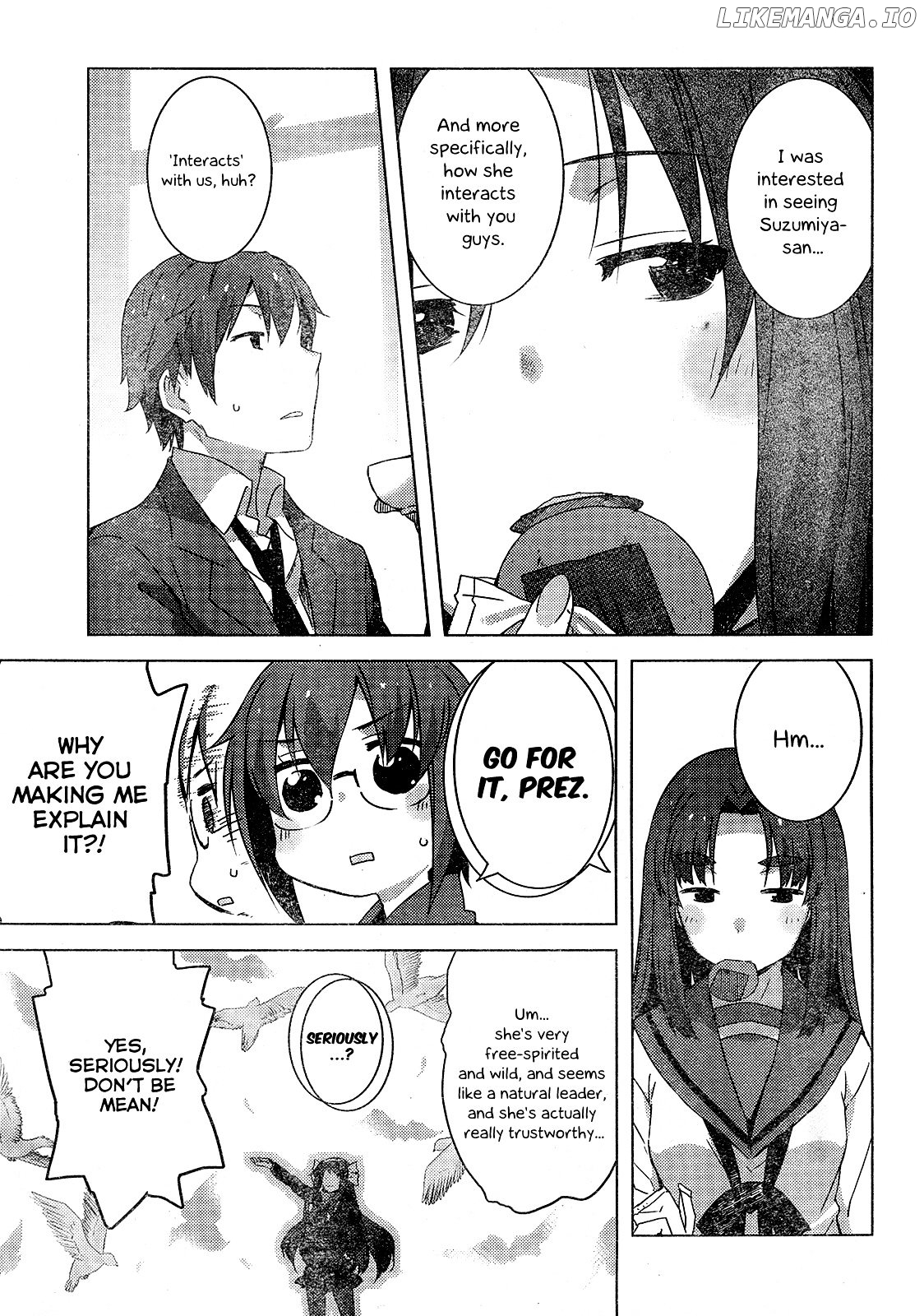 Nagato Yuki-chan no Shoushitsu chapter 42 - page 6