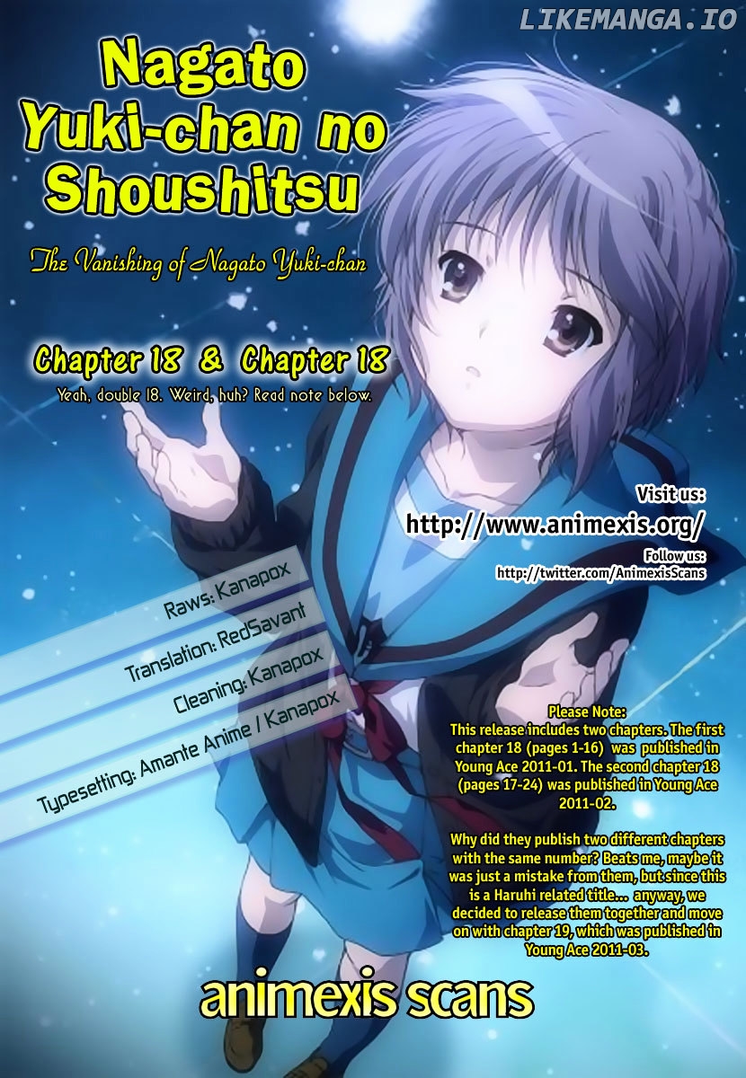 Nagato Yuki-chan no Shoushitsu chapter 18 - page 1