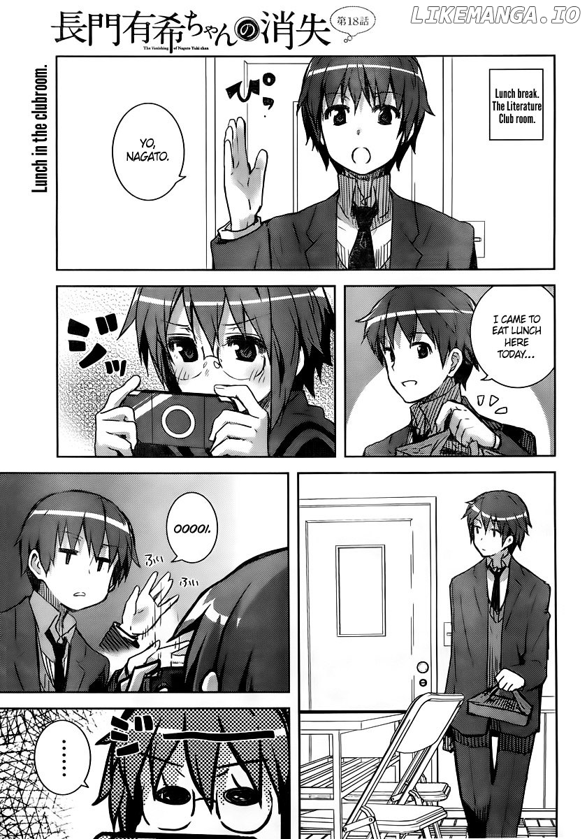 Nagato Yuki-chan no Shoushitsu chapter 18 - page 21