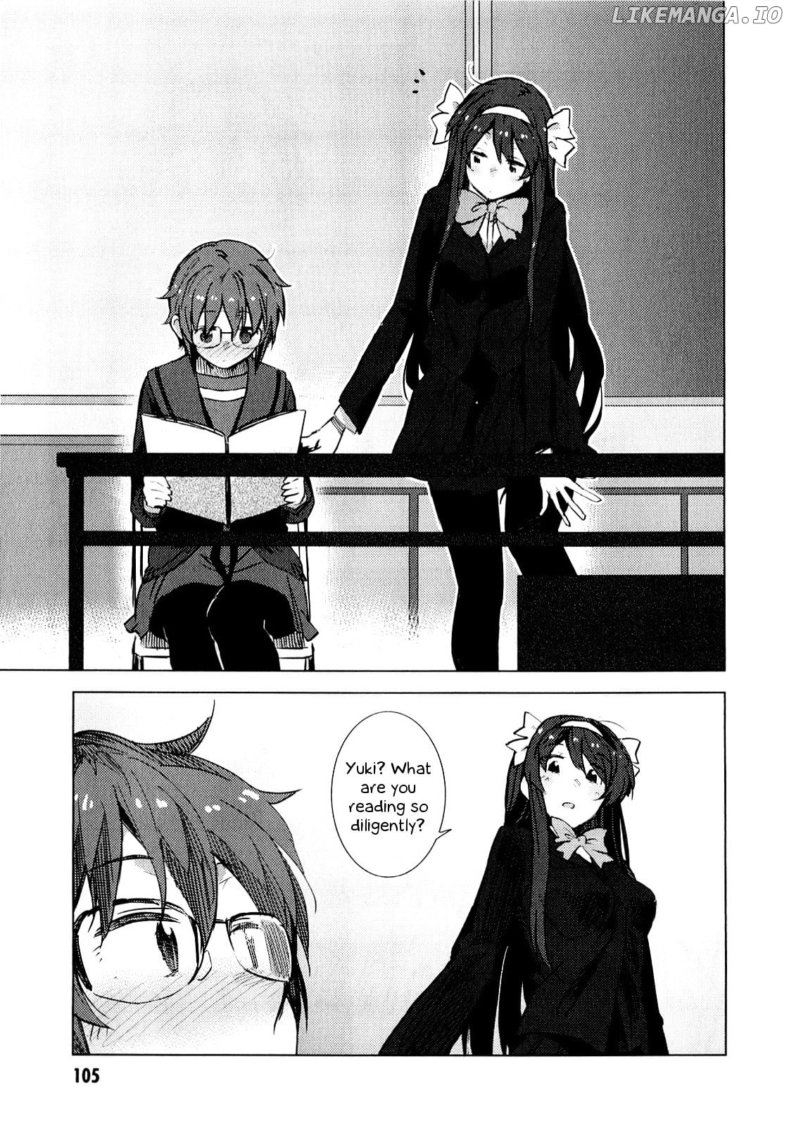 Nagato Yuki-chan no Shoushitsu chapter 62 - page 7