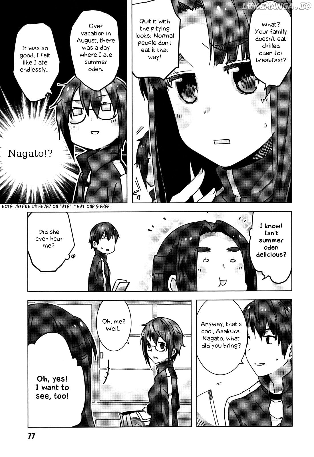 Nagato Yuki-chan no Shoushitsu chapter 44 - page 10
