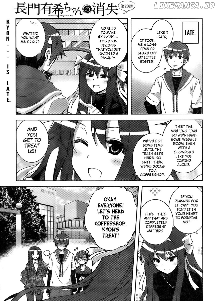 Nagato Yuki-chan no Shoushitsu chapter 20 - page 2