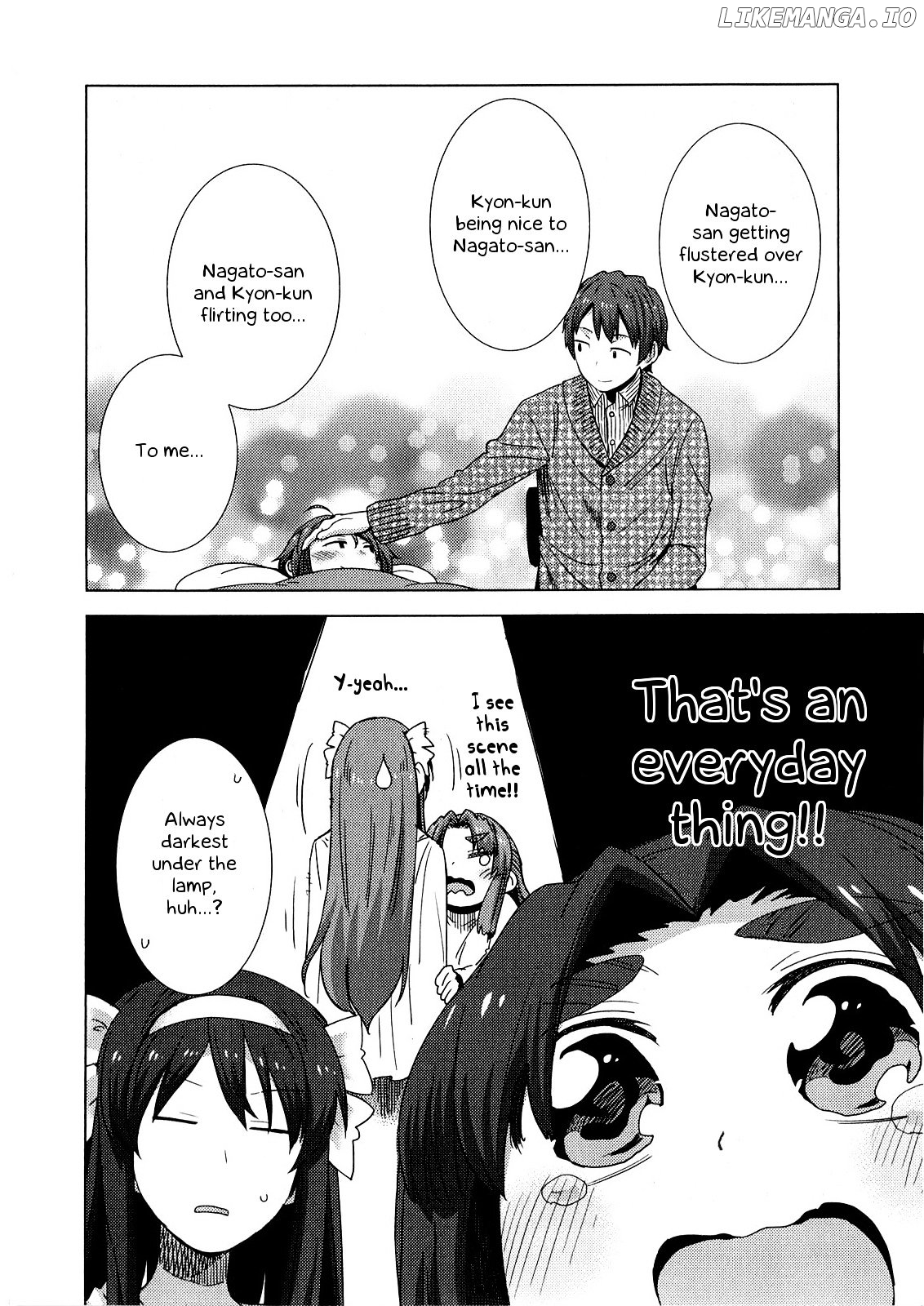 Nagato Yuki-chan no Shoushitsu chapter 63.5 - page 7