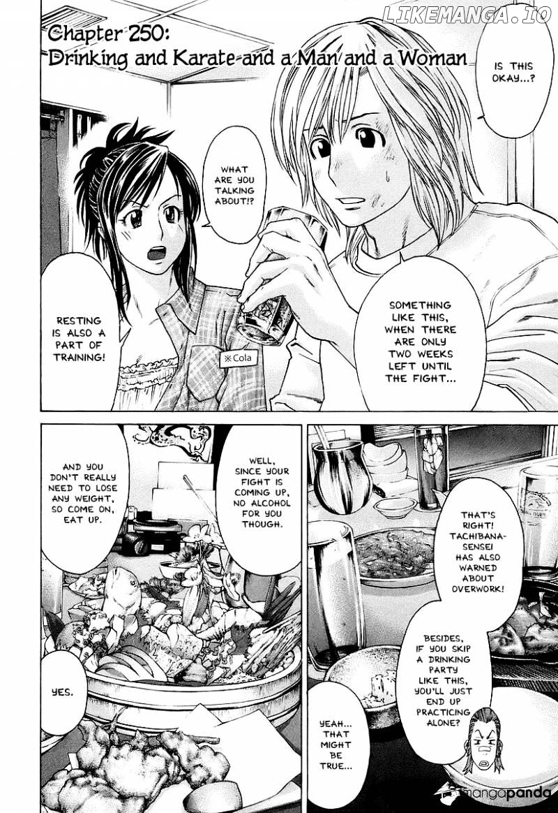 Karate Shoukoushi Kohinata Minoru Chapter 250 - page 4