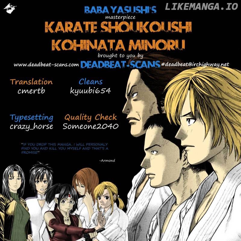 Karate Shoukoushi Kohinata Minoru Chapter 227 - page 26