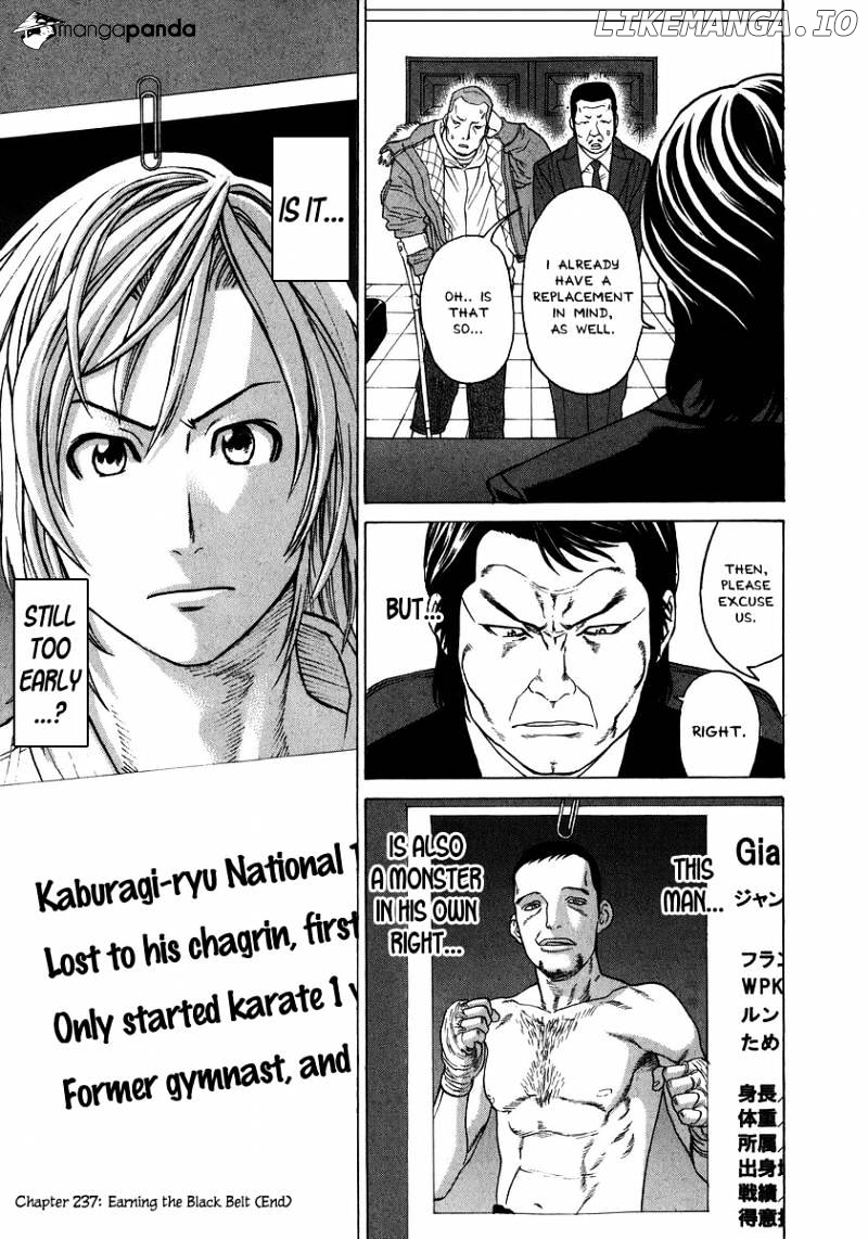 Karate Shoukoushi Kohinata Minoru Chapter 237 - page 17