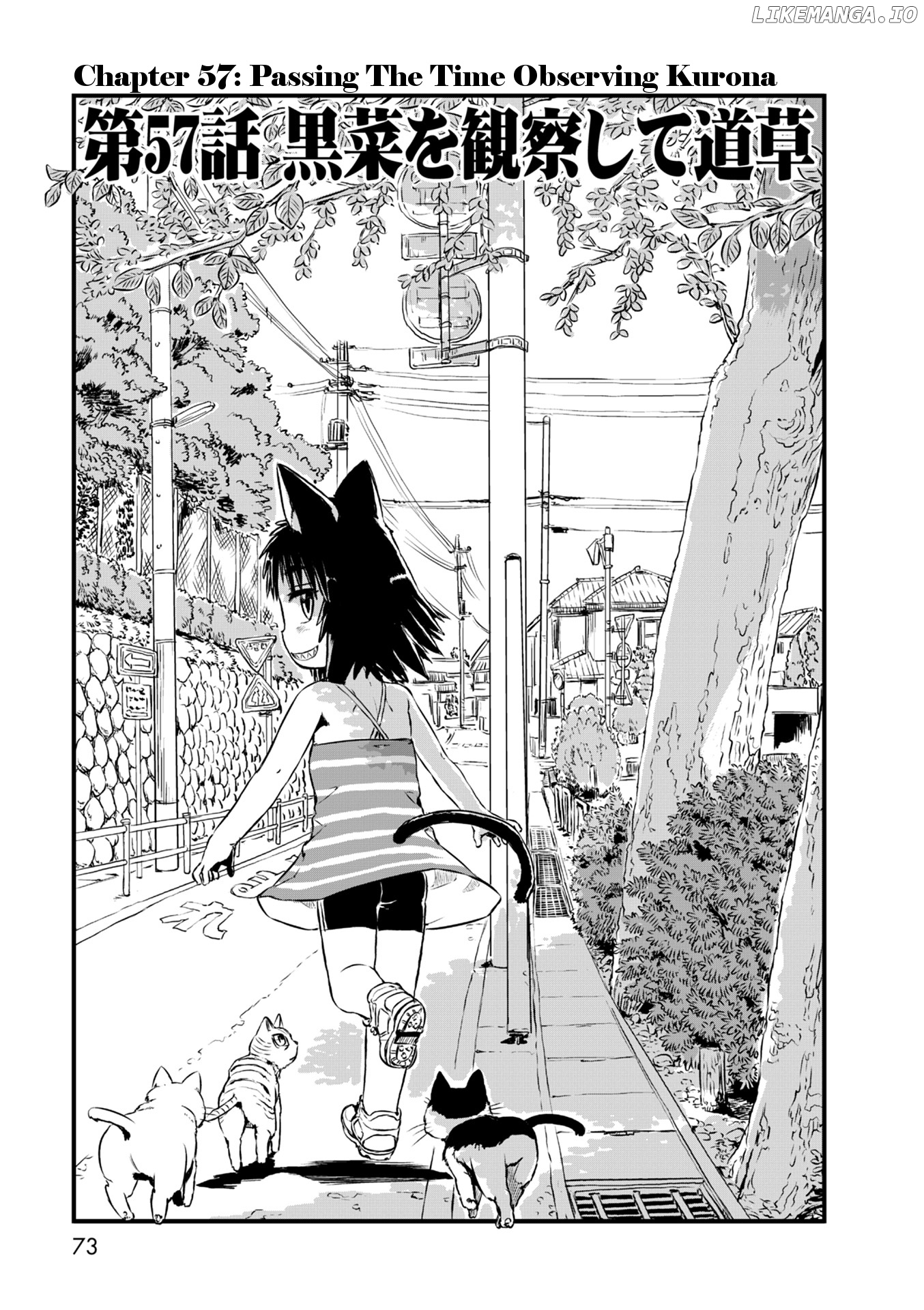 Neko Musume Michikusa Nikki chapter 57 - page 3