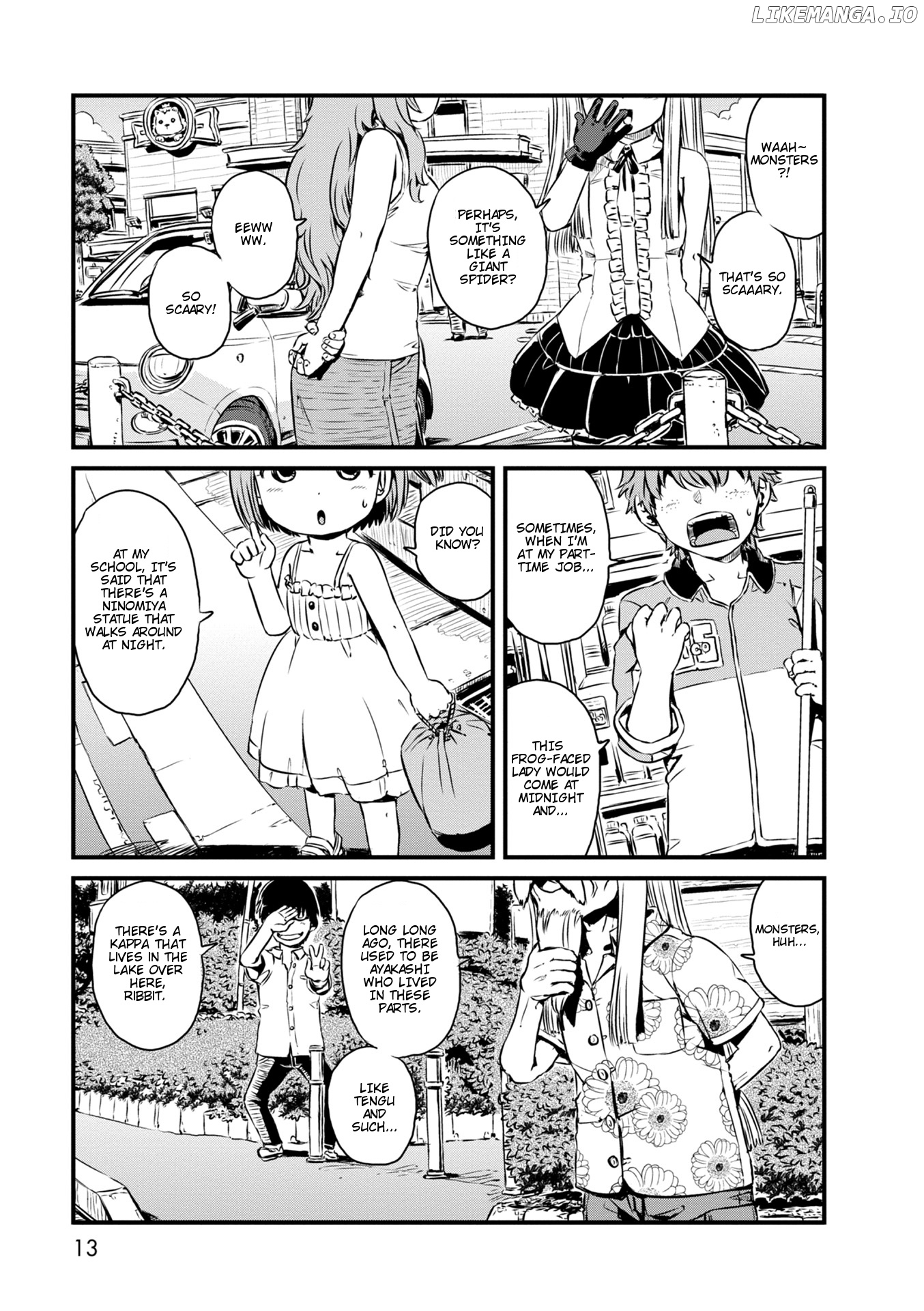 Neko Musume Michikusa Nikki chapter 60 - page 13