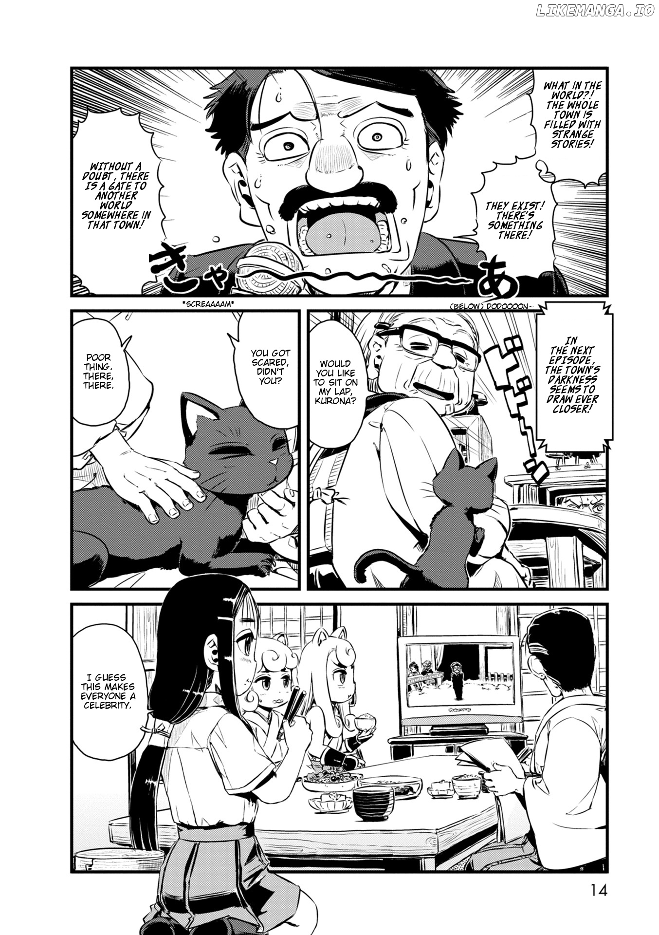 Neko Musume Michikusa Nikki chapter 60 - page 14