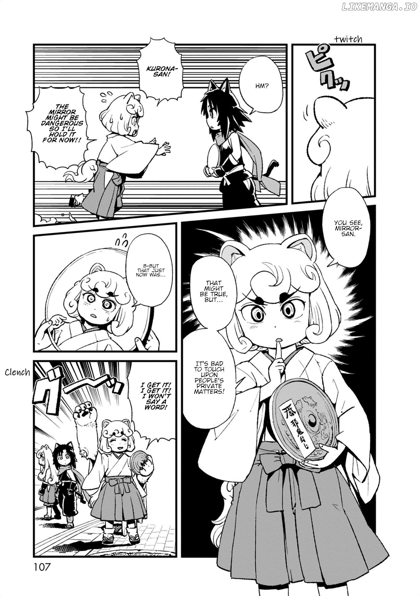 Neko Musume Michikusa Nikki chapter 97 - page 23