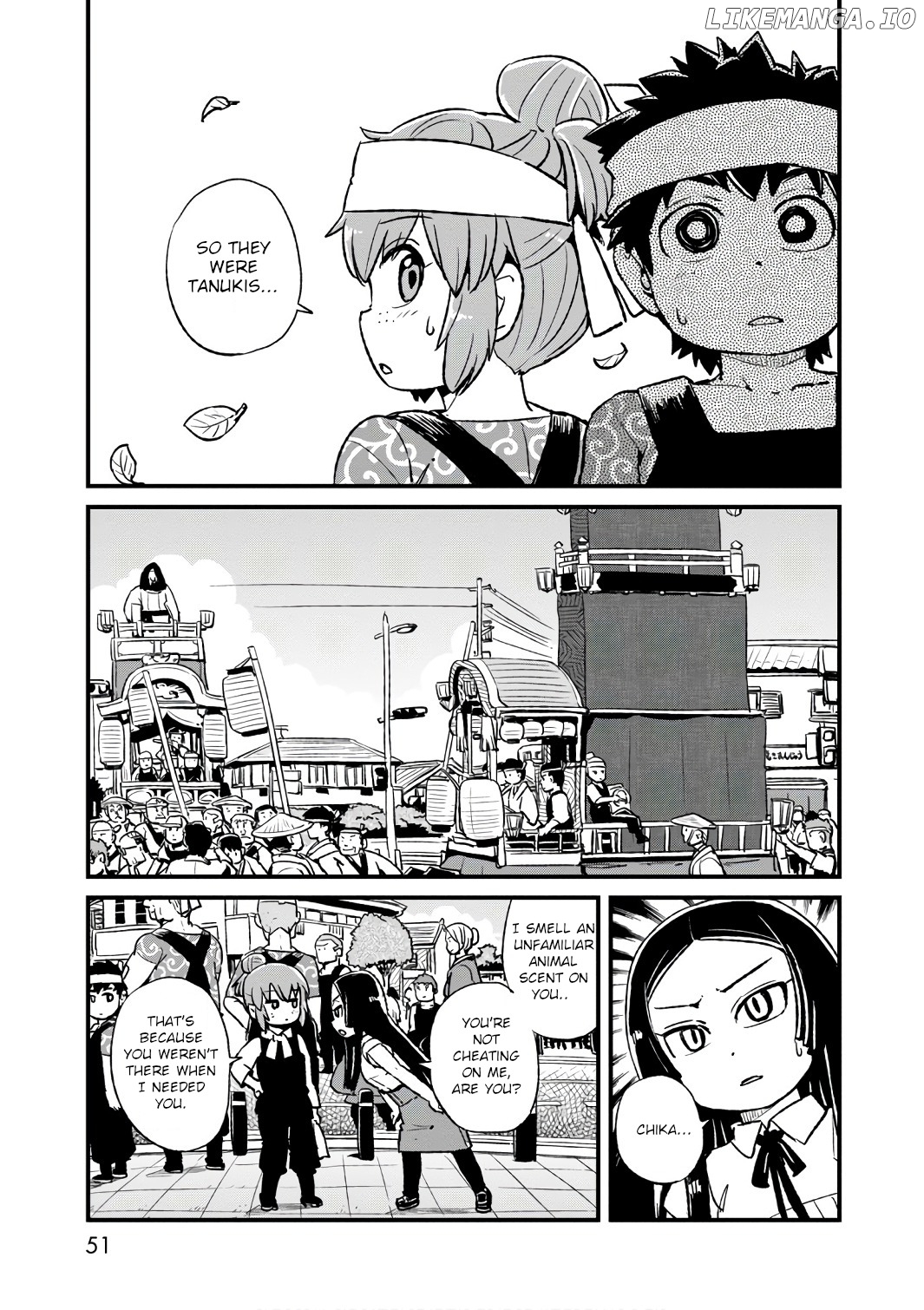 Neko Musume Michikusa Nikki chapter 101 - page 21