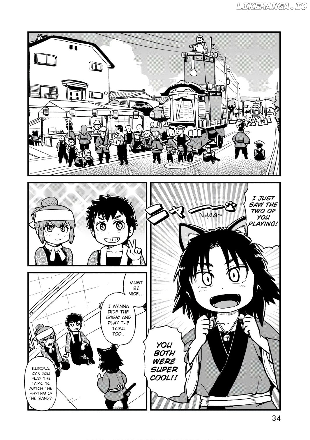 Neko Musume Michikusa Nikki chapter 101 - page 4