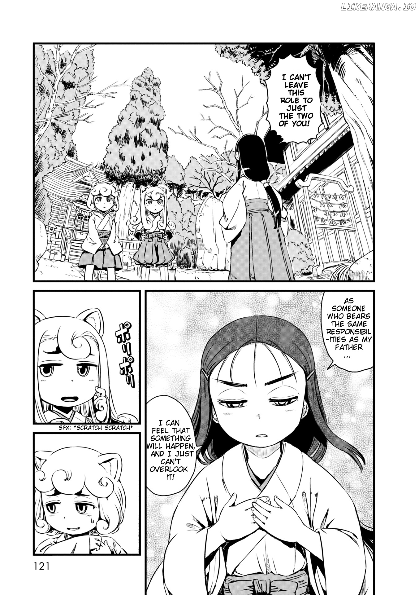 Neko Musume Michikusa Nikki chapter 52 - page 21