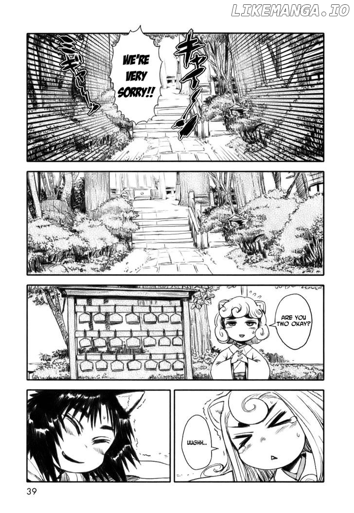 Neko Musume Michikusa Nikki chapter 14 - page 13
