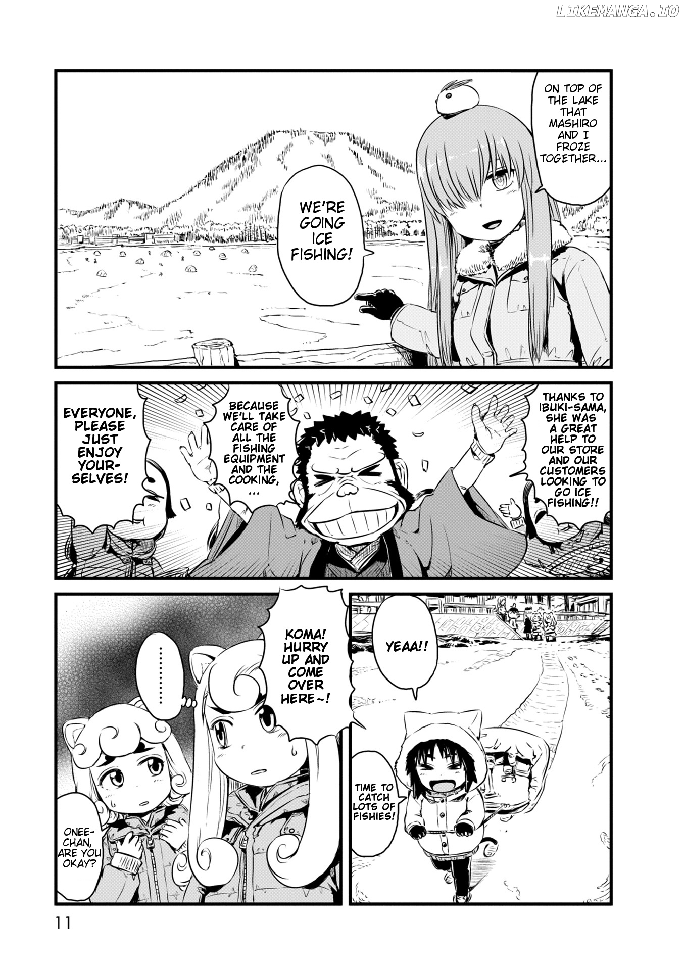 Neko Musume Michikusa Nikki chapter 54 - page 10