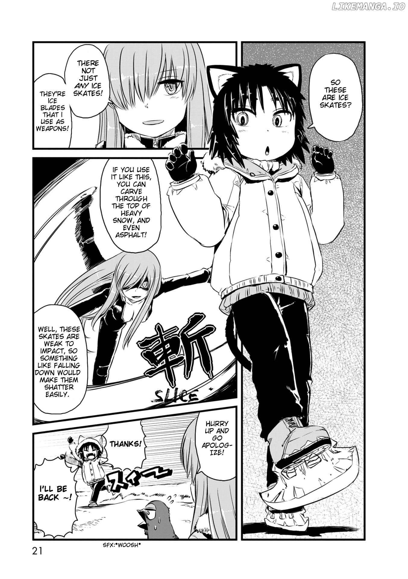 Neko Musume Michikusa Nikki chapter 54 - page 19