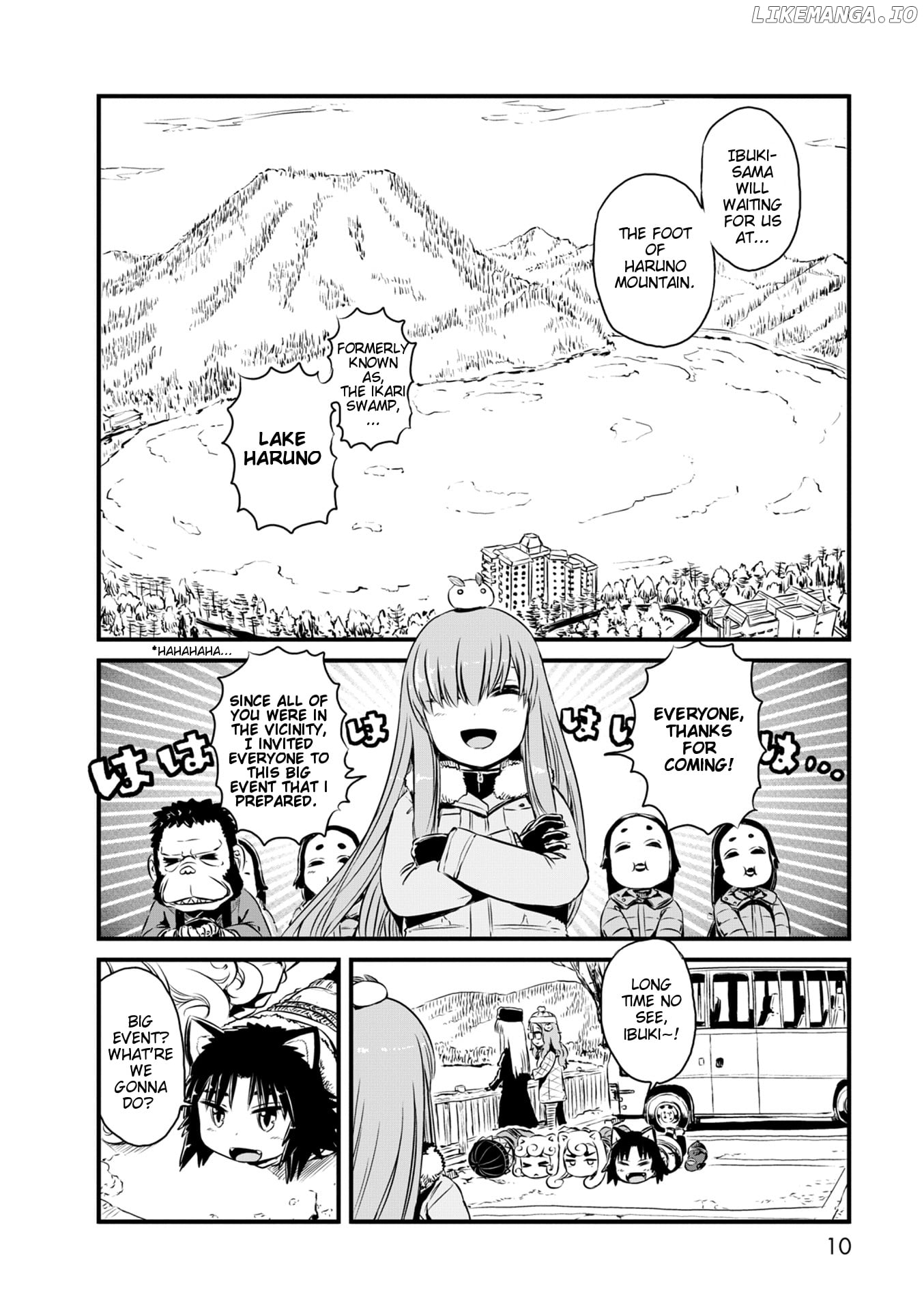 Neko Musume Michikusa Nikki chapter 54 - page 9