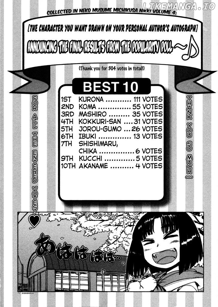 Neko Musume Michikusa Nikki chapter 35 - page 14