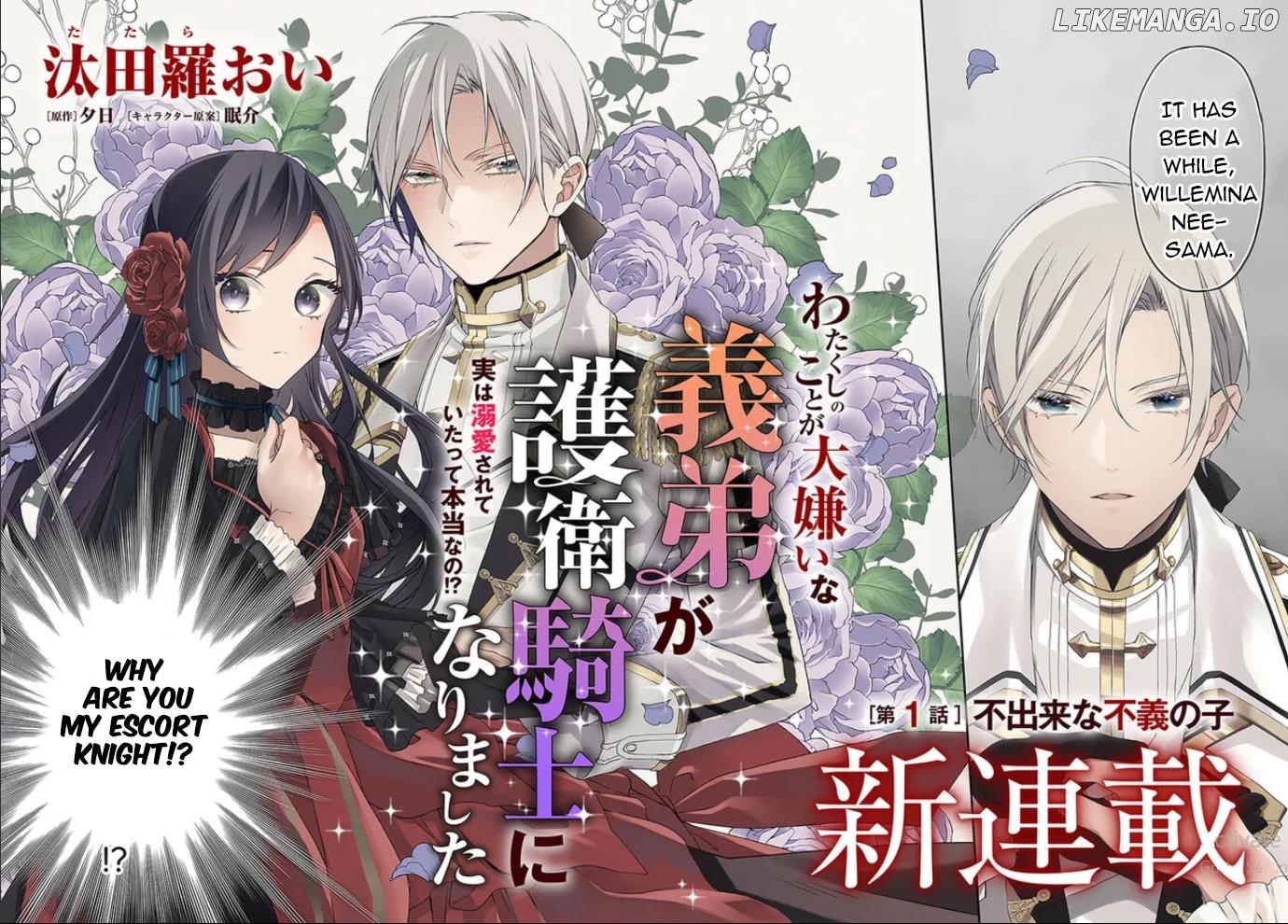 Watakushi No Koto Ga Daikirai Na Gitei Ga Goei Kishi Ni Narimashita chapter 1.1 - page 3