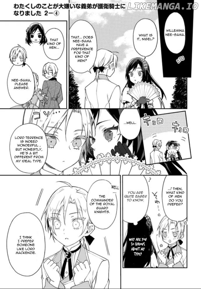 Watakushi No Koto Ga Daikirai Na Gitei Ga Goei Kishi Ni Narimashita chapter 2 - page 20