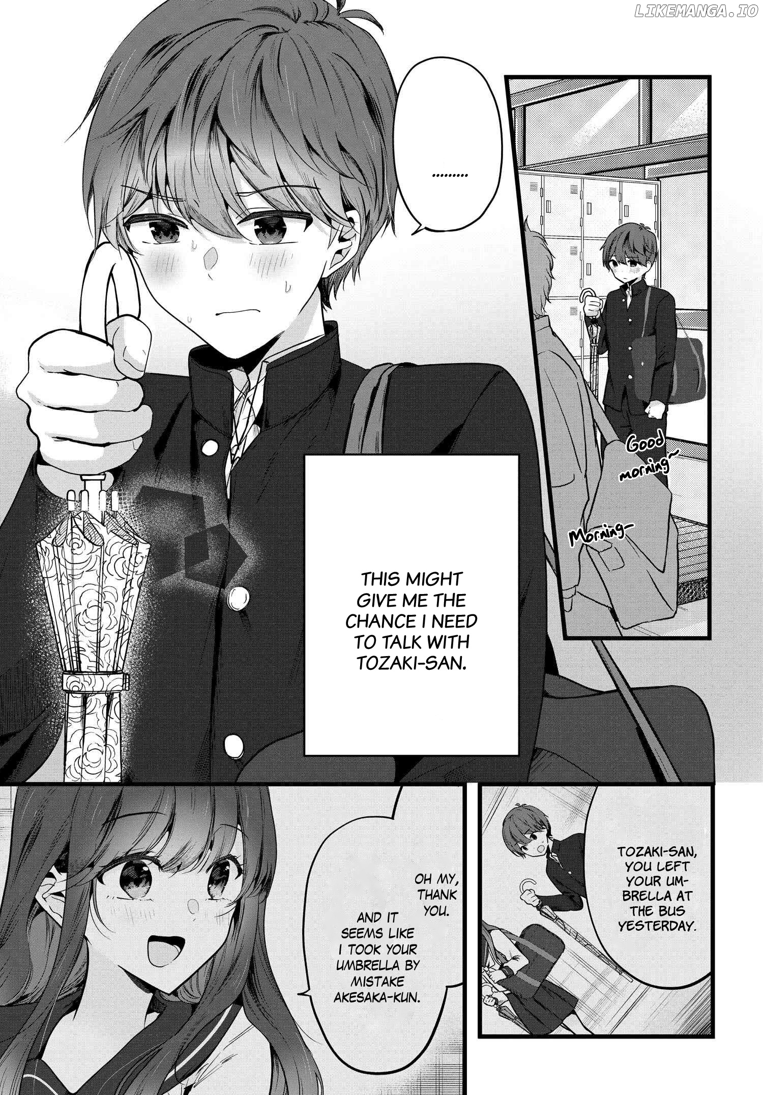 Tozaki-san wa Boku ni Dake Tsumetai chapter 3 - page 1