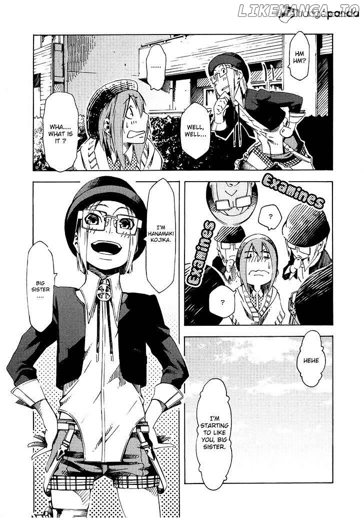 Zerozaki Soushiki no Ningen Shiken chapter 5 - page 34