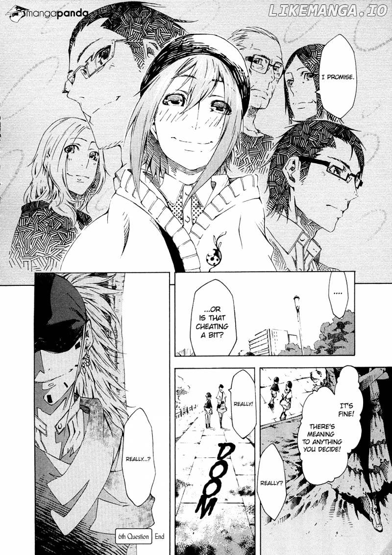 Zerozaki Soushiki no Ningen Shiken chapter 6 - page 39