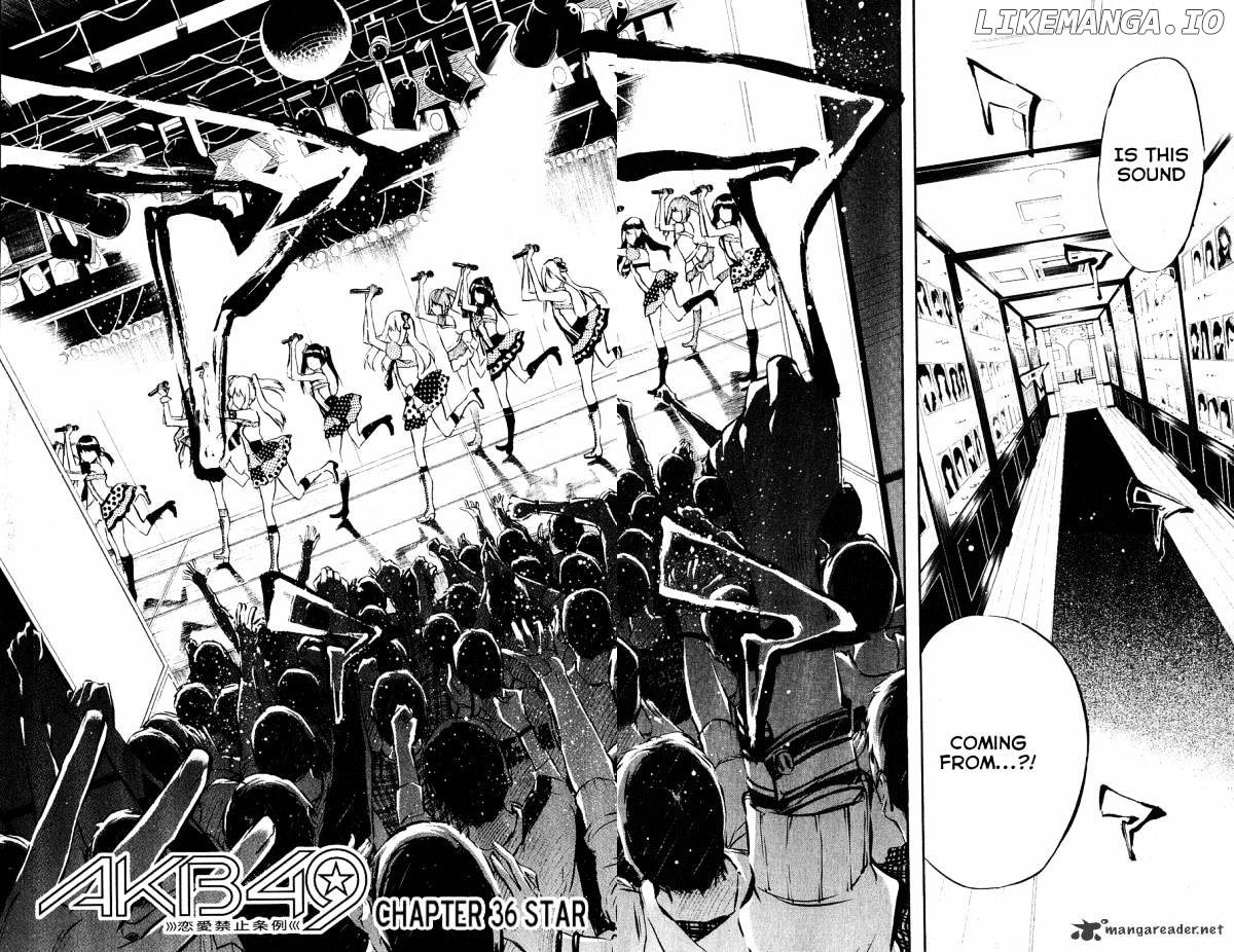 Akb49 – Renai Kinshi Jourei chapter 36 - page 3