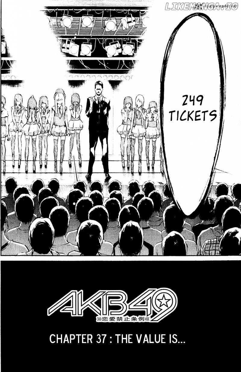 Akb49 – Renai Kinshi Jourei chapter 37 - page 3