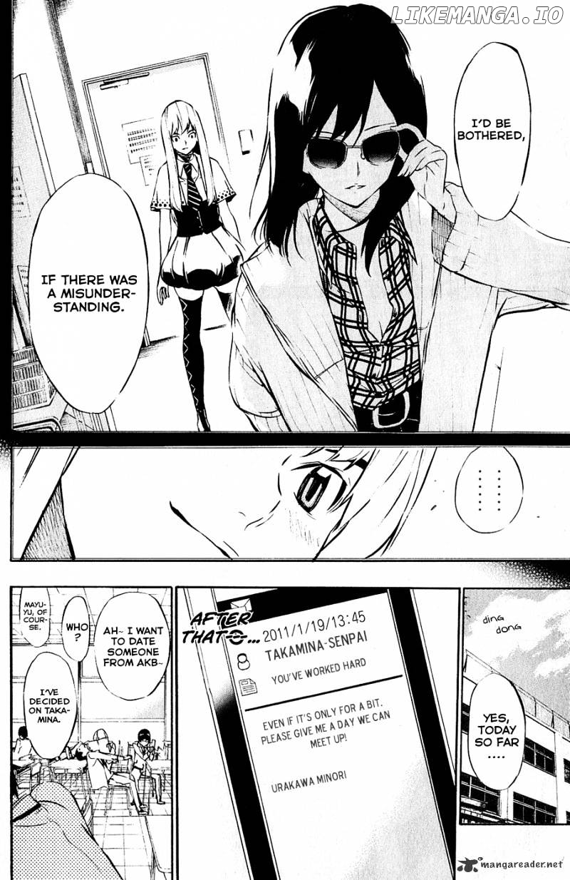 Akb49 – Renai Kinshi Jourei chapter 38 - page 6