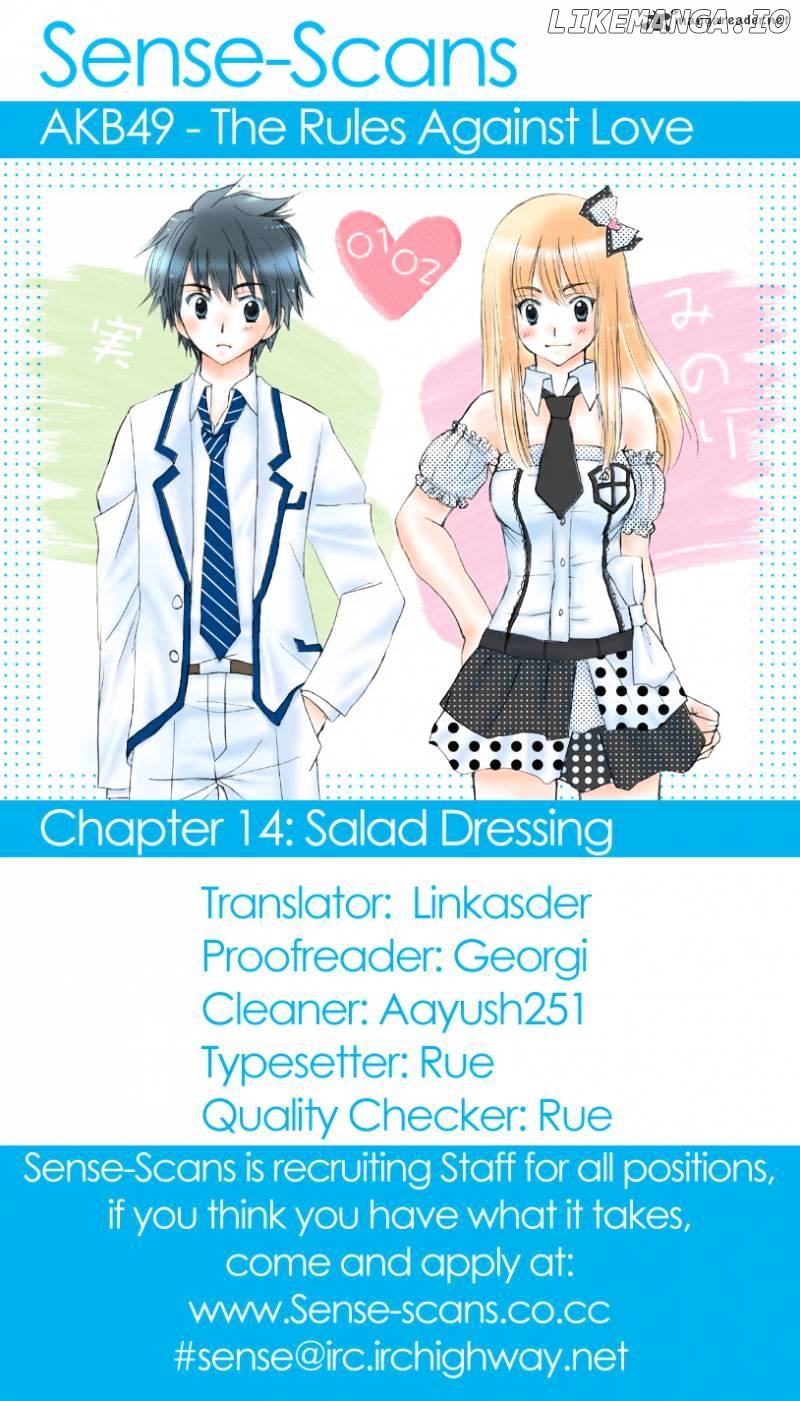 Akb49 – Renai Kinshi Jourei chapter 14 - page 1