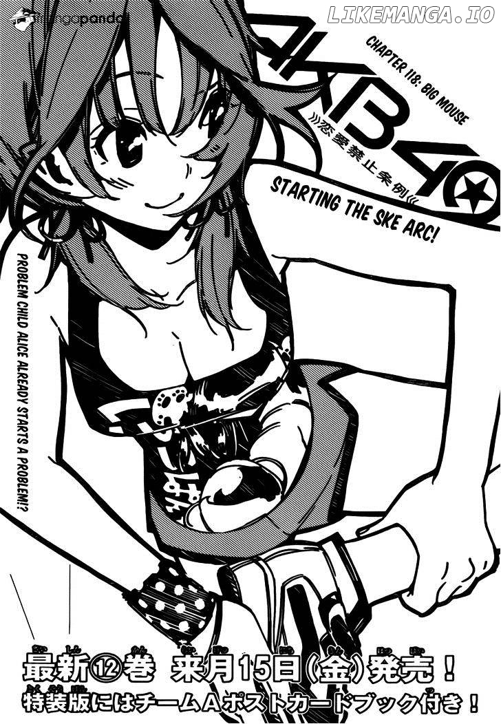 Akb49 – Renai Kinshi Jourei chapter 118 - page 2