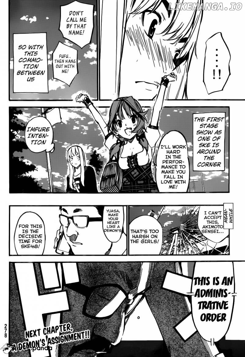 Akb49 – Renai Kinshi Jourei chapter 120 - page 21