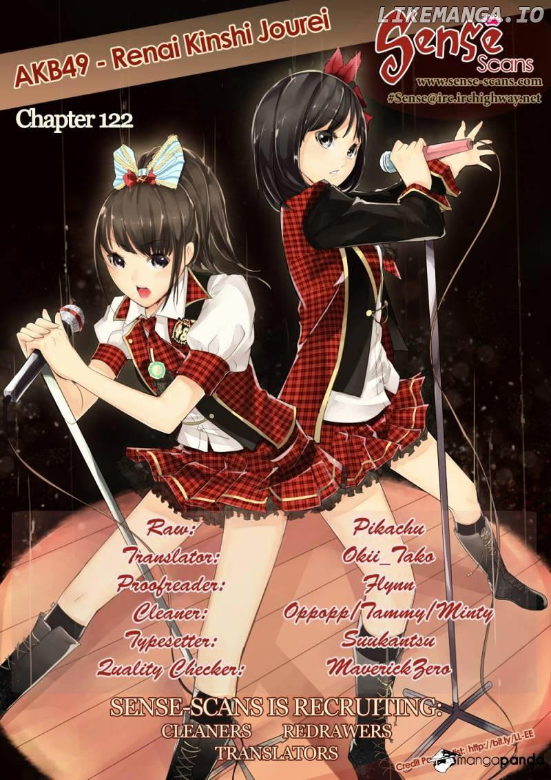 Akb49 – Renai Kinshi Jourei chapter 122 - page 1