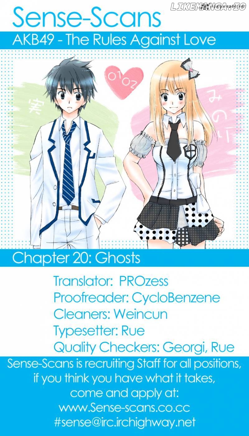 Akb49 – Renai Kinshi Jourei chapter 20 - page 2