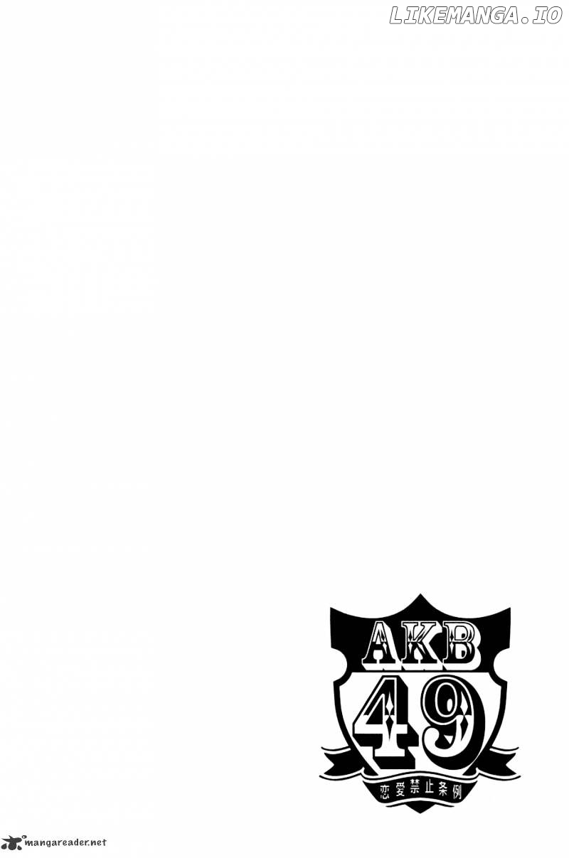 Akb49 – Renai Kinshi Jourei chapter 20 - page 4