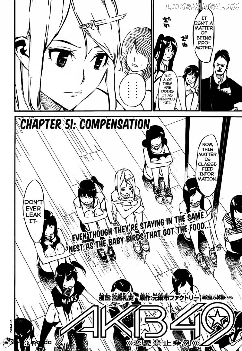Akb49 – Renai Kinshi Jourei chapter 51 - page 3