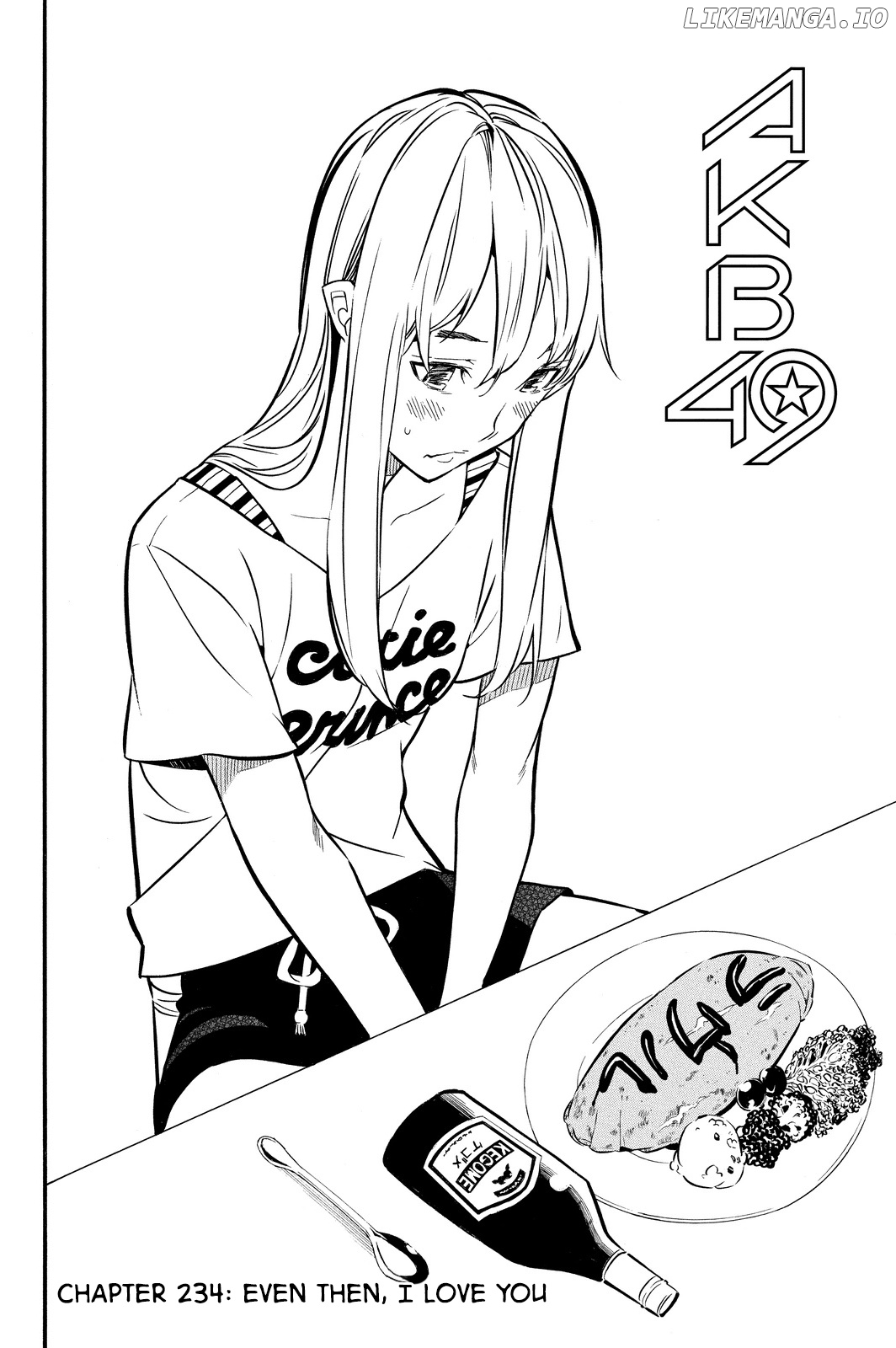 Akb49 – Renai Kinshi Jourei chapter 234 - page 6