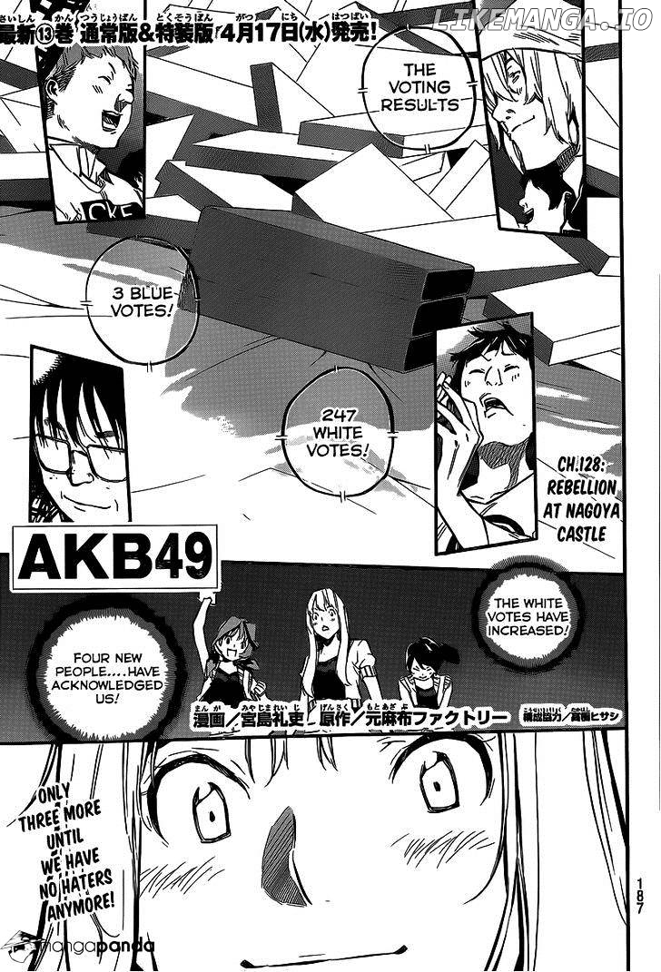 Akb49 – Renai Kinshi Jourei chapter 128 - page 2