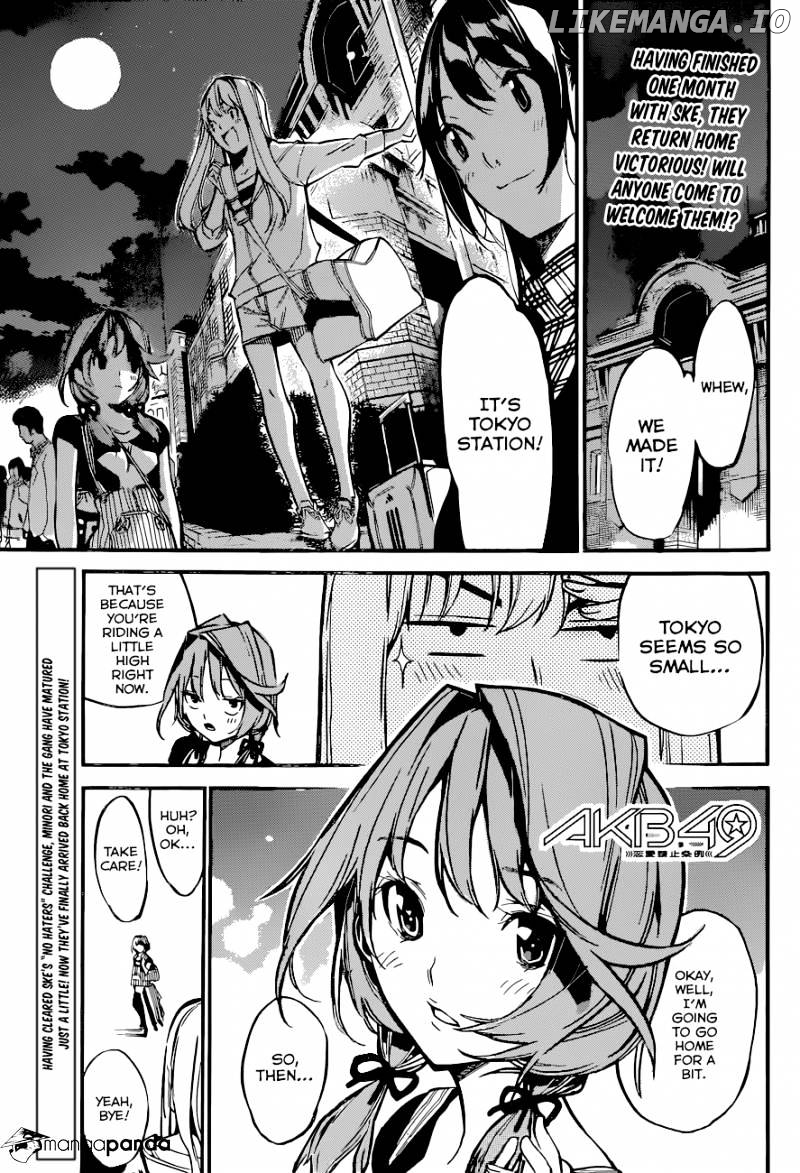 Akb49 – Renai Kinshi Jourei chapter 138 - page 2