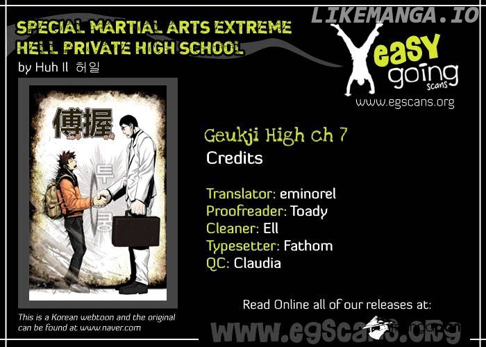 Special Martial Arts Extreme Hell Private High School chapter 7 - page 1